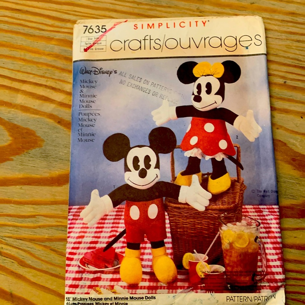 1986 simplicity pattern never used